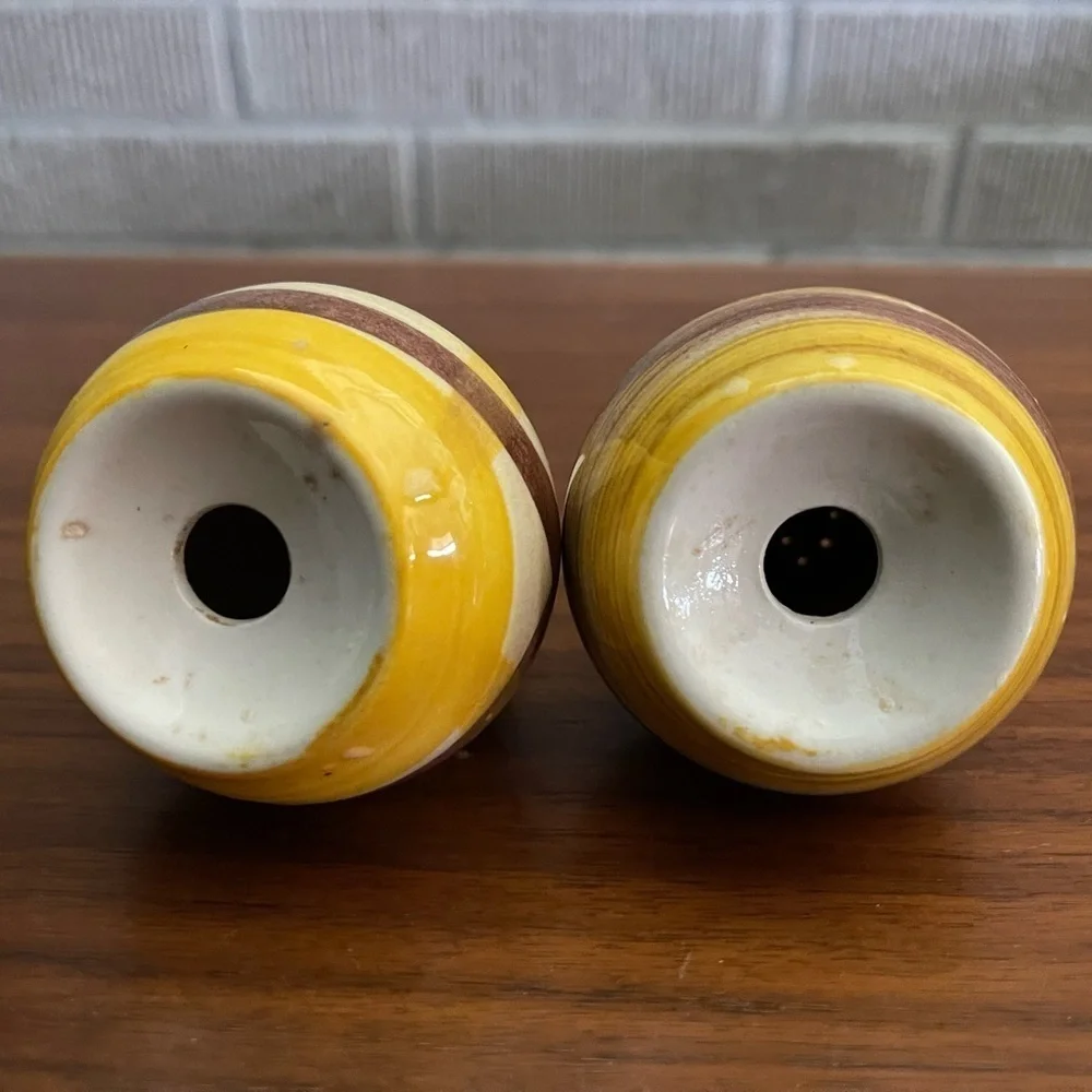 Vintage Vernonware Salt and Pepper Shakers